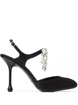 Туфли Verity 95 Jimmy Choo, черный