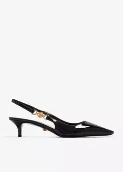 Туфли Versace Medusa '95 Slingback, черный
