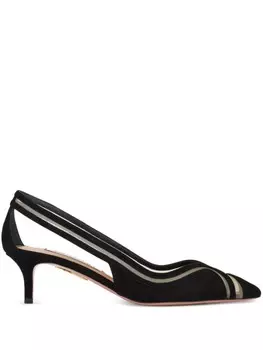 Туфли Vila 50 Aquazzura, черный