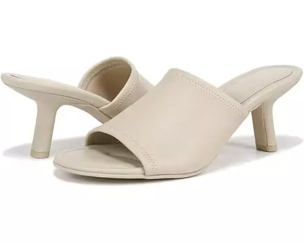 Туфли Vince Joan Open Toe Heeled Mules, цвет Moonlight White Leather