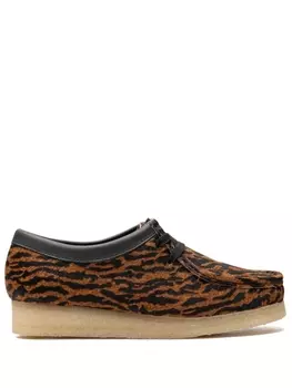 Туфли Wallabee Gris Brun Clarks, оранжевый