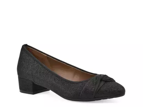 Туфли White Mountain Bordeaux Pump, черные блестки