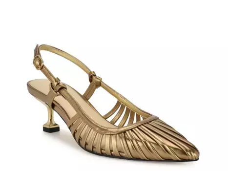 Туфли Whitt Nine West, Gold Metallic