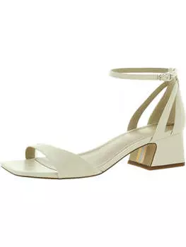 Туфли Wilson Womens Buckle Toe с квадратным носком и пряжкой Sam Edelman, цвет ivory leather