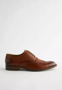 Туфли WING BROGUE REGULAR FIT Next, коричневый