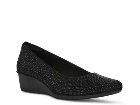 Туфли Wisher Wedge Pump Anne Klein, черный