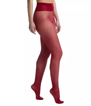 Туфли Wolford Individual 10 Back Seam Tights, цвет Soft Cherry