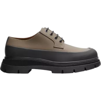 Туфли Zara Rubberised With Track Sole, темно-серый
