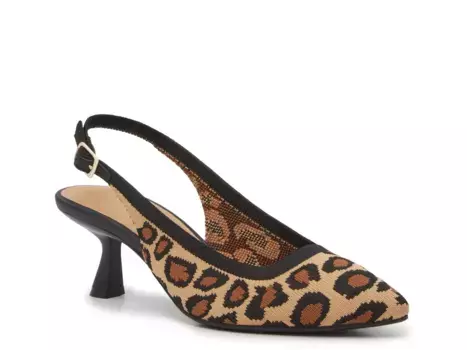Туфли Zaria Kelly & Katie, Natural Tan/Black/Brown Leopard Print