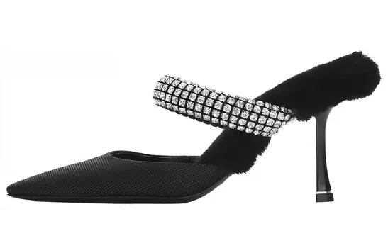 Туфли женские Alexander Wang на каблуке, черный