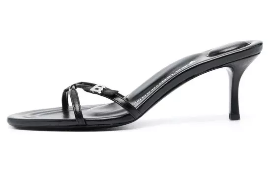 Туфли женские Alexander Wang на высоком каблуке, черный