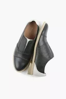 Туфли женские ALL BLACK, слоновая кость/черный