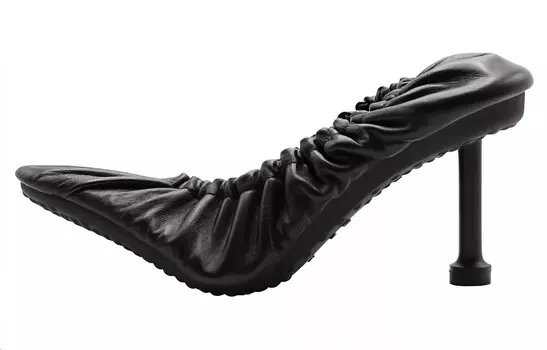 Туфли женские Balenciaga на высоком каблуке, черный