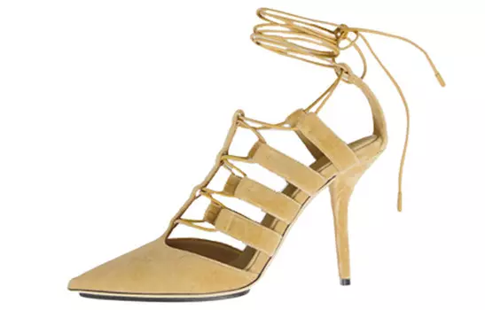 Туфли женские Burberry на высоком каблуке, бежевый