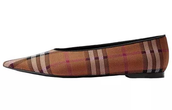 Туфли женские Burberry, темно-коричневый
