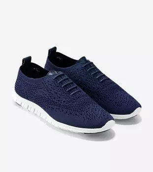 Туфли женские Cole Haan, цвет marine blue-optic white