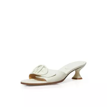 Туфли женские Deep Breath с открытым носком, черный