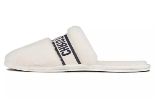 Туфли женские Dior Chez Moi, белый / черный