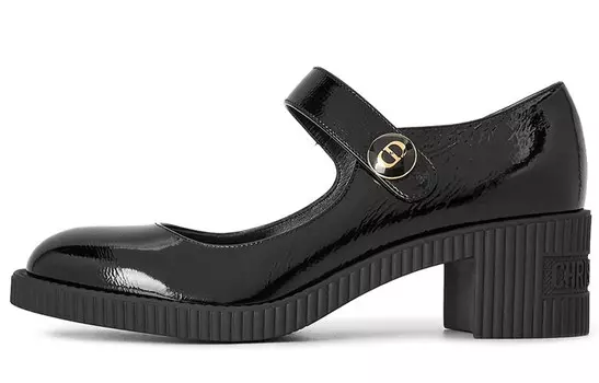 Туфли женские Dior D-Doll на высоком каблуке, черный