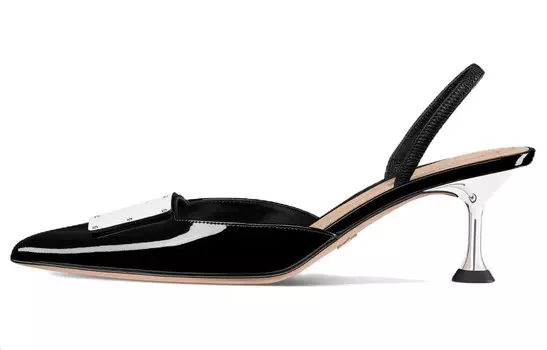 Туфли женские Dior La Parisienne на высоком каблуке, черный