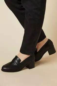 Туфли женские Dorothy Perkins на каблуке, черный