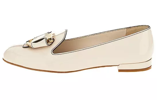 Туфли женские Ferragamo Gancini, белый