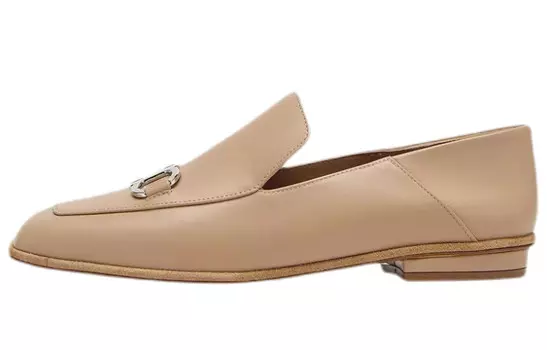 Туфли женские Ferragamo Gancini, бежевый