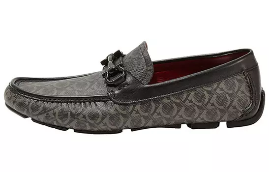 Туфли женские Ferragamo Gancini, серый