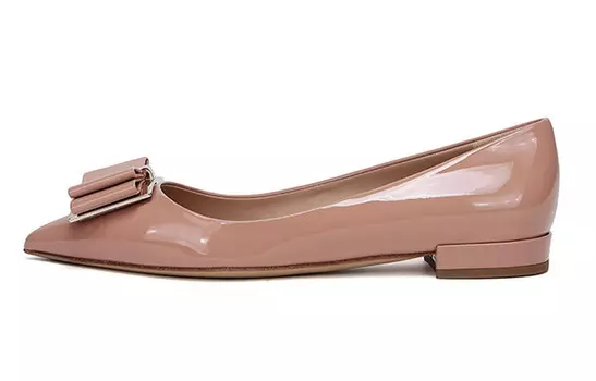 Туфли женские Ferragamo низкие, розовый