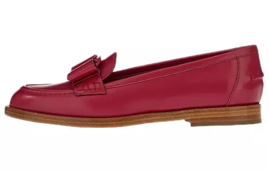 Туфли женские Ferragamo Viva, красно-бордовый