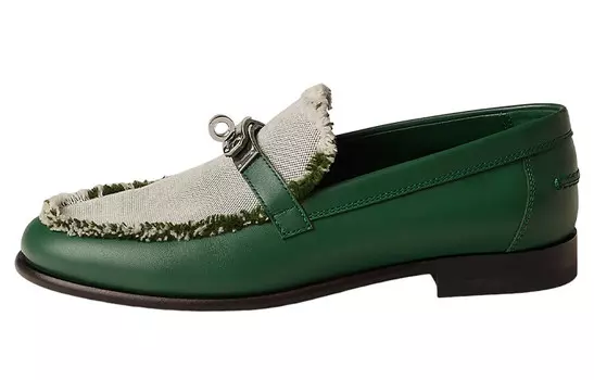 Туфли женские Herms Destin, зеленый