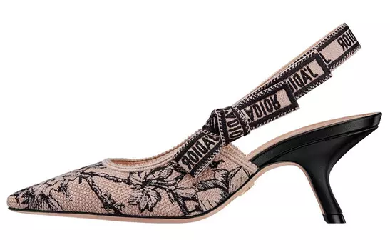 Туфли женские J'ADior, розово-черный