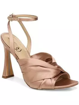Туфли женские Lavendar с узлом спереди и ремешком на щиколотке Sam Edelman, цвет praline satin
