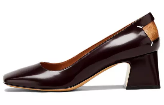 Туфли женские Maison Margiela, бордовый
