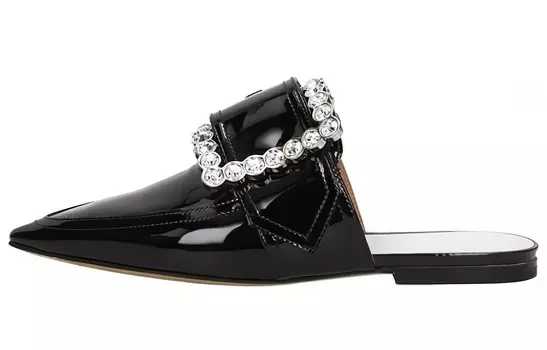 Туфли женские Maison Margiela, черный / серебряный