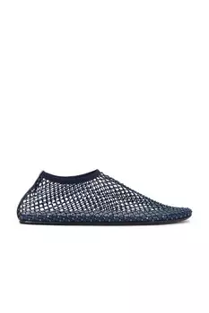 Туфли женские Minette Flat Christopher Esber, цвет Blue Graphite