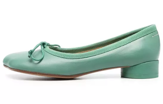 Туфли женские Mm6 Maison Margiela, зеленый