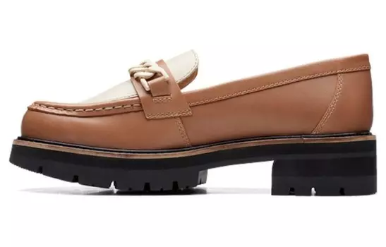 Туфли женские на платформе с низким верхом, мясистые, розовые Clarks