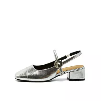 Туфли женские на высоком каблуке 15 Mins, бежевый