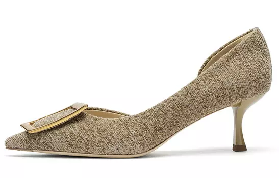 Туфли женские на высоком каблуке 73Hours, цвет Purple Gray