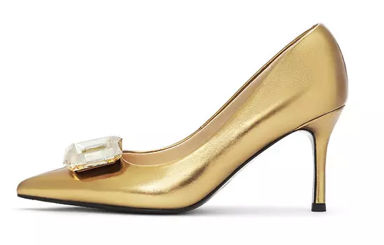 Туфли женские на высоком каблуке 73Hours, синий