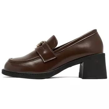 Туфли женские на высоком каблуке Agsdon, коричневый