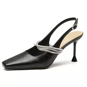 Туфли женские на высоком каблуке Ainer-Cat, черный