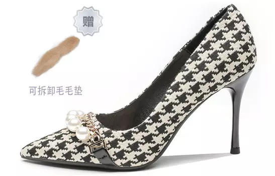 Туфли женские на высоком каблуке Ainer-Cat, черный