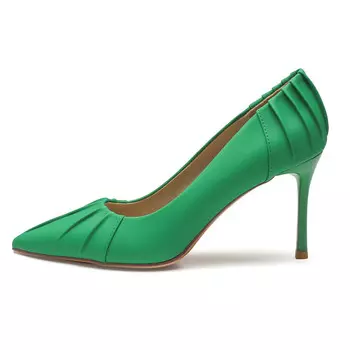Туфли женские на высоком каблуке Ainer-Cat, зеленый