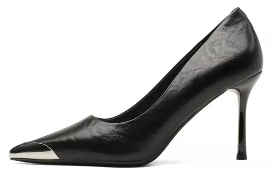 Туфли женские на высоком каблуке Ainer-Cat, черный