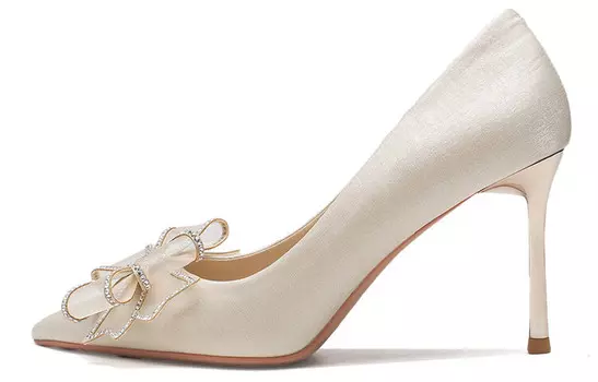 Туфли женские на высоком каблуке Ainer-Cat, цвет Apricot flowers