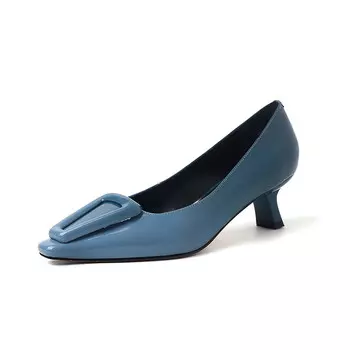 Туфли женские на высоком каблуке Aiqinisha, синий