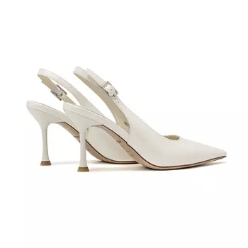 Туфли женские на высоком каблуке Aokang, белый