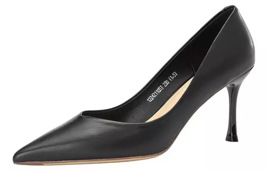 Туфли женские на высоком каблуке Aokang, бежевый